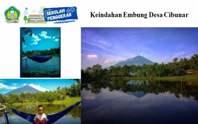 Keindahan Embung Desa Cibunar Kecamatan Tarogong Kidul